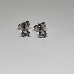 BOGO
Stainless Steel Cubic Zirconia Stud Earrings